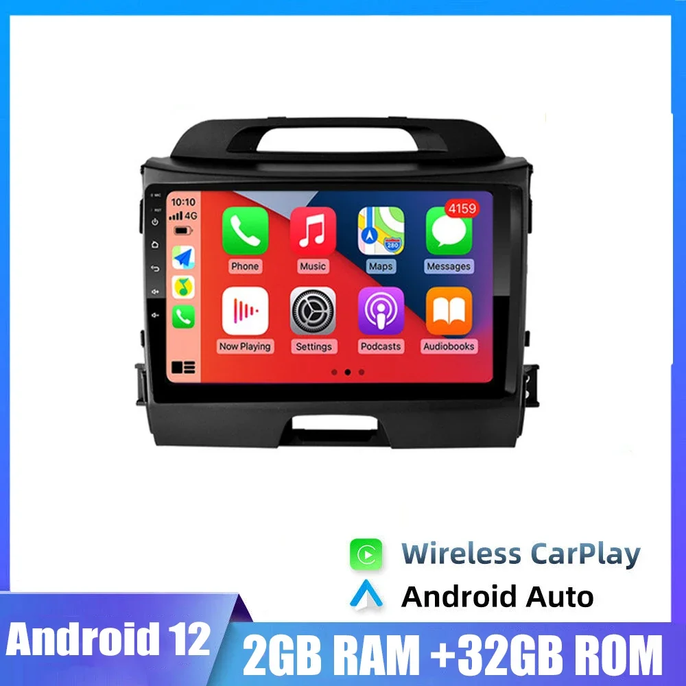 Android 12 For Kia Sportage 3 SL 2010 - 2016 Car Radio Multimedia Video Player Navigation No 2din 2 din dvd Carplay Navi WiFi
Android 12 For Kia Sportage 3 SL 2010 - 2016 Car Radio Multimedia Video Player Navigation No 2din 2 din dvd Carplay Navi WiFi