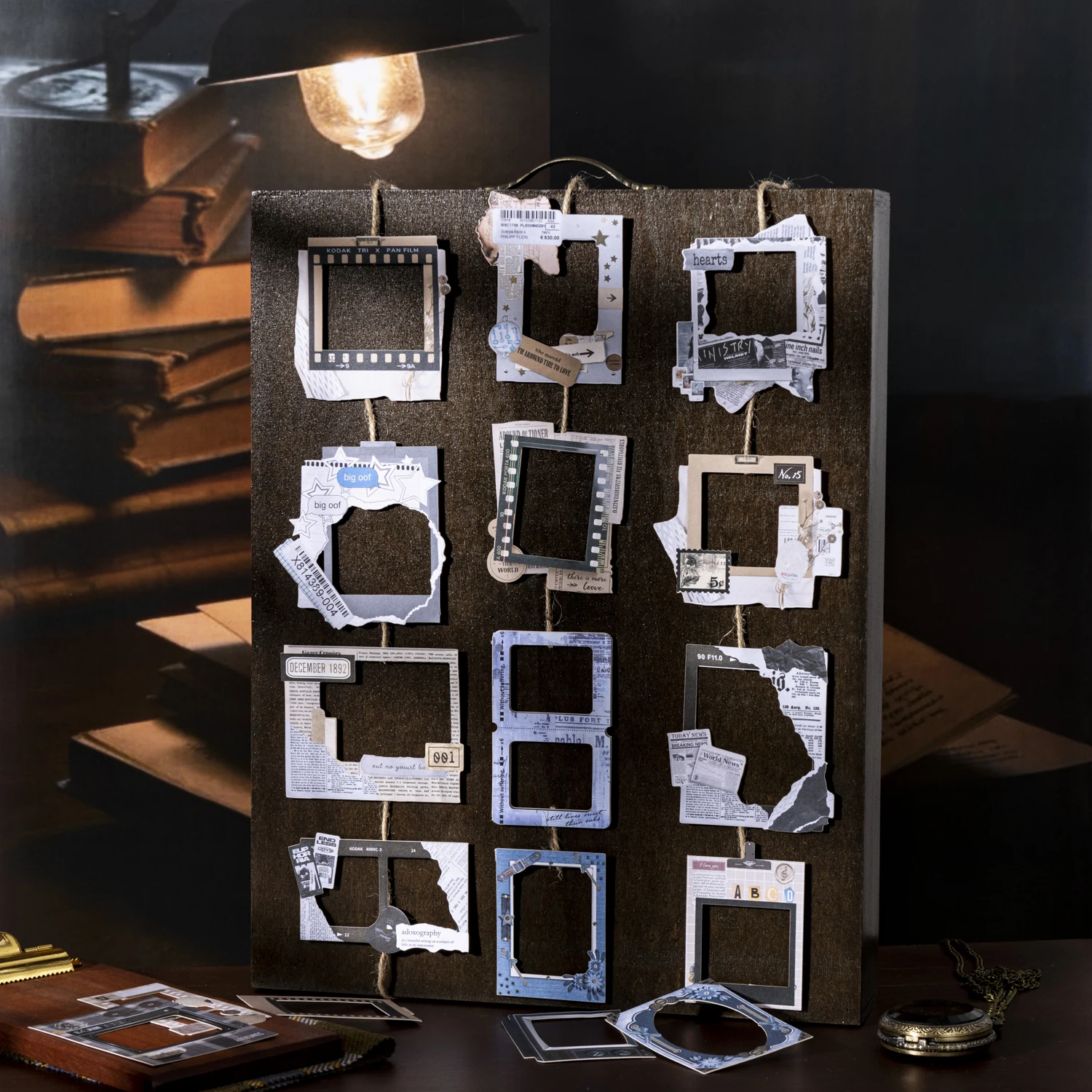 Time Ferment in Photo Frame Series Vintage Hollow Film Border Landscape Sticker Creative DIY Journal Material Collage Stationery
Time Ferment in Photo Frame Series Vintage Hollow Film Border Landscape Sticker Creative DIY Journal Material Collage Stationery