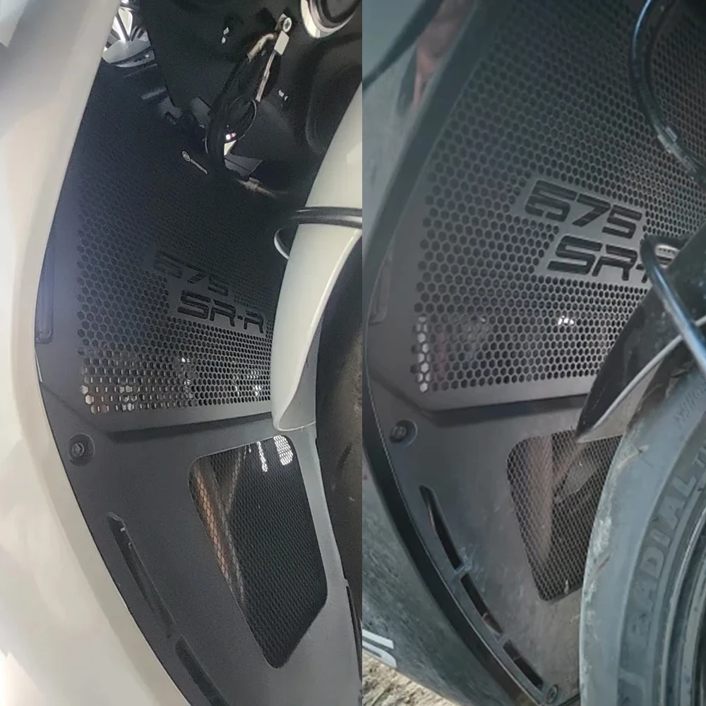 For CFMOTO CF MOTO 675SR-R 675SRR 675SR 675SS 675 SR SS SRR 675 2024 2025 2026 Radiator Guard Protection Grille Cover Protector 
For CFMOTO CF MOTO 675SR-R 675SRR 675SR 675SS 675 SR SS SRR 675 2024 2025 2026 Radiator Guard Protection Grille Cover Protector