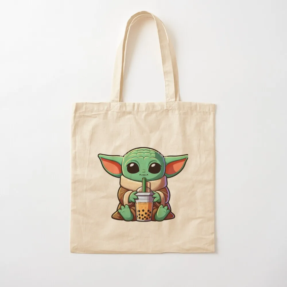 Grogu Loves Boba Tea Tote Bag
Grogu Loves Boba Tea Tote Bag