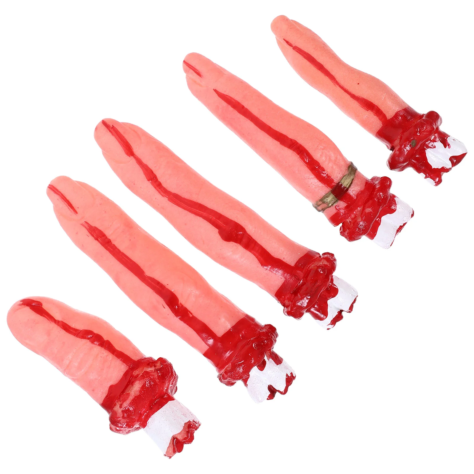 Halloween Layout Finger Haunted House Decoration Portable Fake Toys Severed Props Scary Party Bloody Venue Setting
Halloween Layout Finger Haunted House Decoration Portable Fake Toys Severed Props Scary Party Bloody Venue Setting