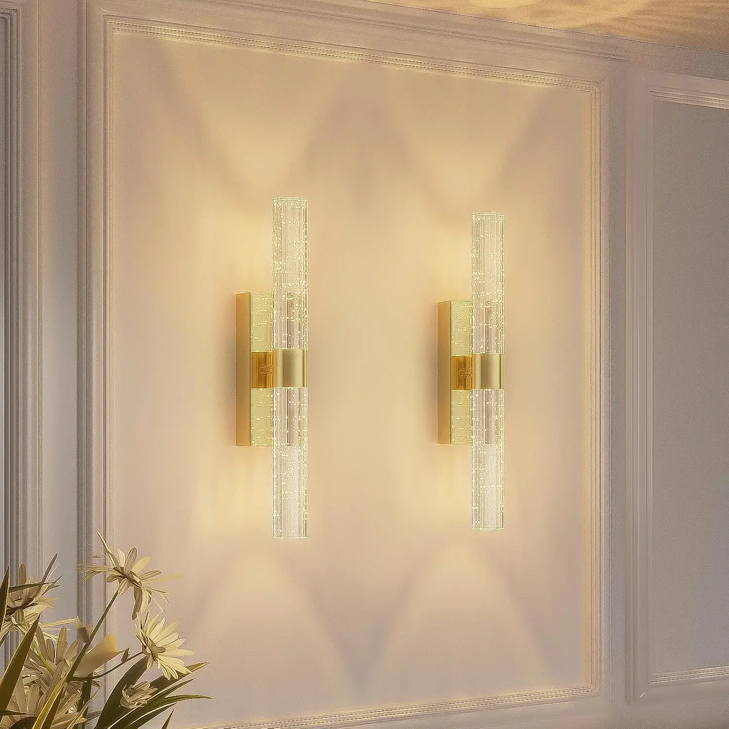 Battery Operated Gold Wall Sconces Set of 2 Rechargeable Battery Powered Wall Light with 12000mAh Not Hardwired Dimmable Wall La
Battery Operated Gold Wall Sconces Set of 2 Rechargeable Battery Powered Wall Light with 12000mAh Not Hardwired Dimmable Wall La