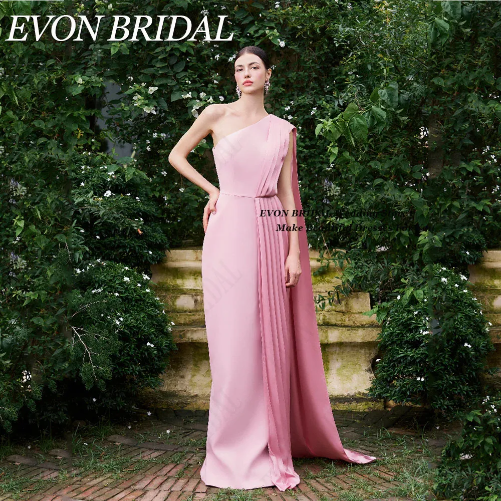 EVON BRIDAL Saudi Arabia Evening Dress One Shoulder Satin Sleeveless Mermaid Elegant Party Gowns V-Neck Floor Length فساتين سهرة
EVON BRIDAL Saudi Arabia Evening Dress One Shoulder Satin Sleeveless Mermaid Elegant Party Gowns V-Neck Floor Length فساتين سهرة