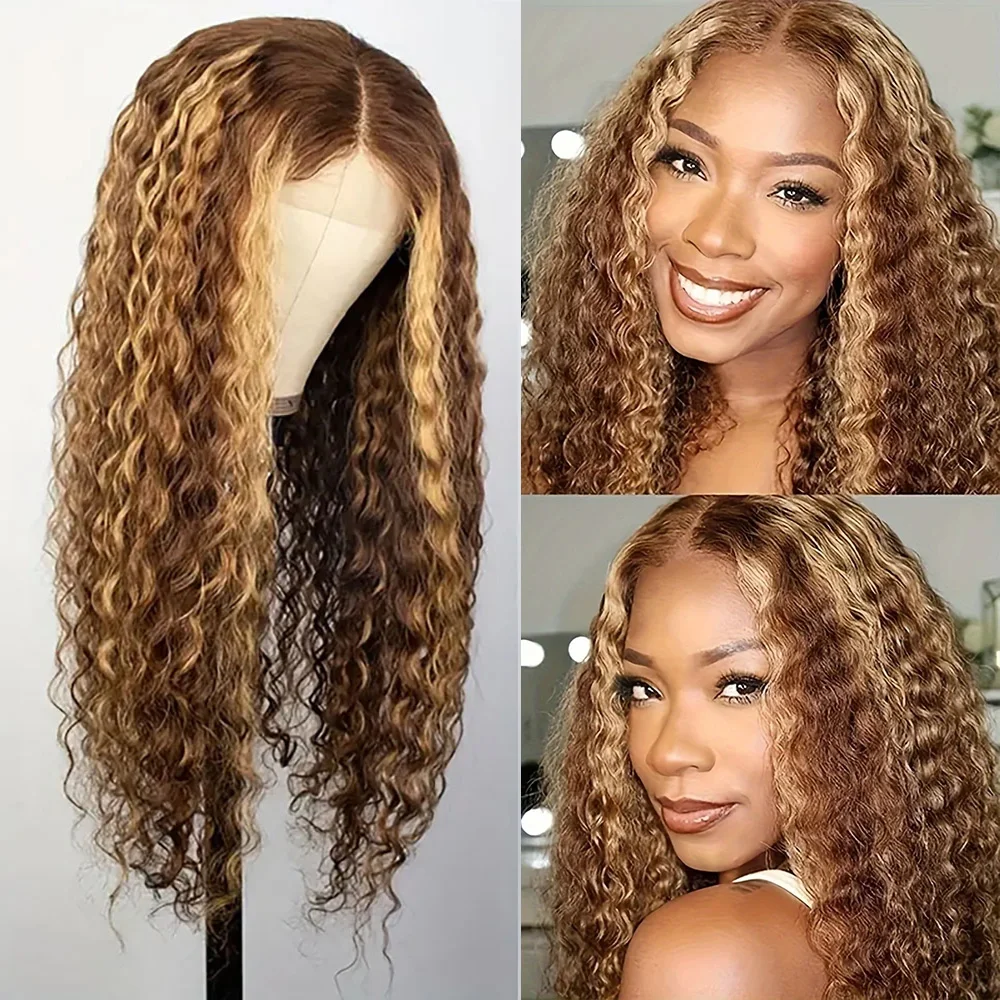 Pre Plucked 4/27 Deep Wave Highlight Wigs For Women 5x5 13x4 Lace Wigs Human Hair 200 Density Human Hair
Pre Plucked 4/27 Deep Wave Highlight Wigs For Women 5x5 13x4 Lace Wigs Human Hair 200 Density Human Hair