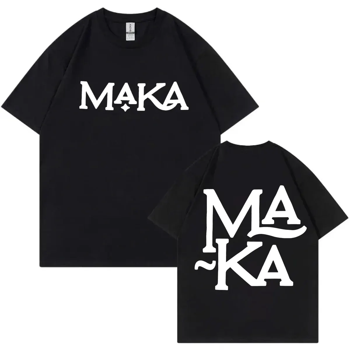 Limited Rapper Maka Logo Design Print T-shirt Men Women Clothing Hip Hop Fashion T-shirts Summer High Quality Cotton T Shirts
Limited Rapper Maka Logo Design Print T-shirt Men Women Clothing Hip Hop Fashion T-shirts Summer High Quality Cotton T Shirts
