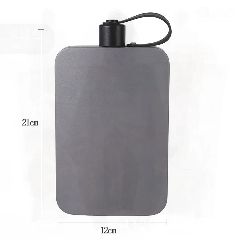 304 Stainless Steel Flask 500ml Square Retro Military Style Portable Outdoor Travel Wine Bottle Customizable Colors Available
304 Stainless Steel Flask 500ml Square Retro Military Style Portable Outdoor Travel Wine Bottle Customizable Colors Available