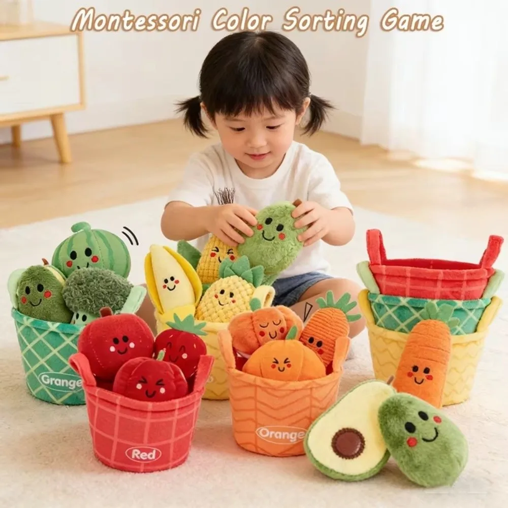 Soft Baby Sensory Plush Toys Set Crinkle Sound Educational Toys Montessori Simulation Toys Matching Picking Play Baby Learning
Soft Baby Sensory Plush Toys Set Crinkle Sound Educational Toys Montessori Simulation Toys Matching Picking Play Baby Learning