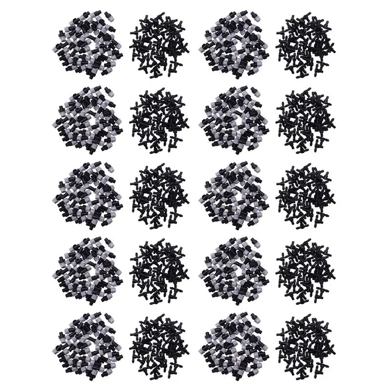AB11-1000Pcs(500 Pairs)Garden Irrigation Kit Adjustable Atomization Dripper Atomization Connection Tee Joint
AB11-1000Pcs(500 Pairs)Garden Irrigation Kit Adjustable Atomization Dripper Atomization Connection Tee Joint
