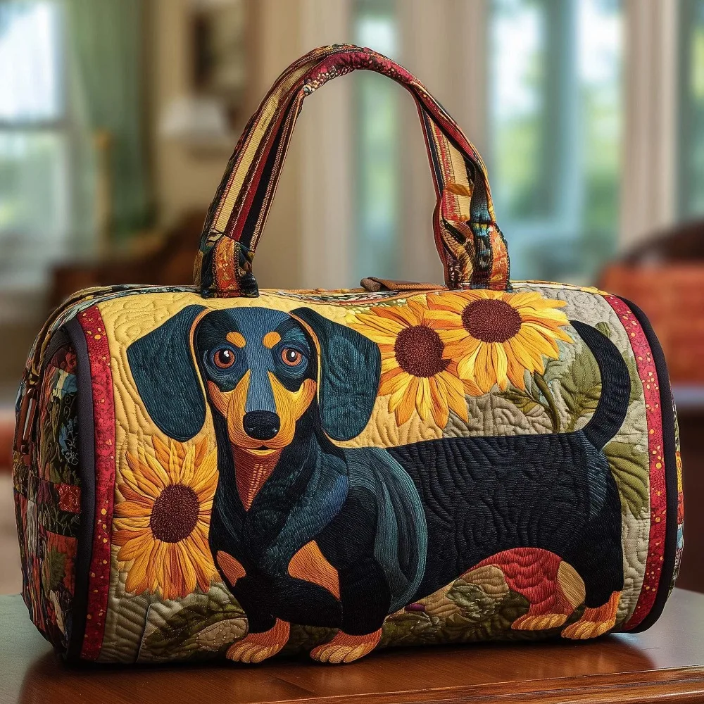 Shoulder Strap Quilted Duffle Bag Animals Pattern 3D Quilting Craft Short-distance Handbag Large Capacity Tote Bags
Shoulder Strap Quilted Duffle Bag Animals Pattern 3D Quilting Craft Short-distance Handbag Large Capacity Tote Bags