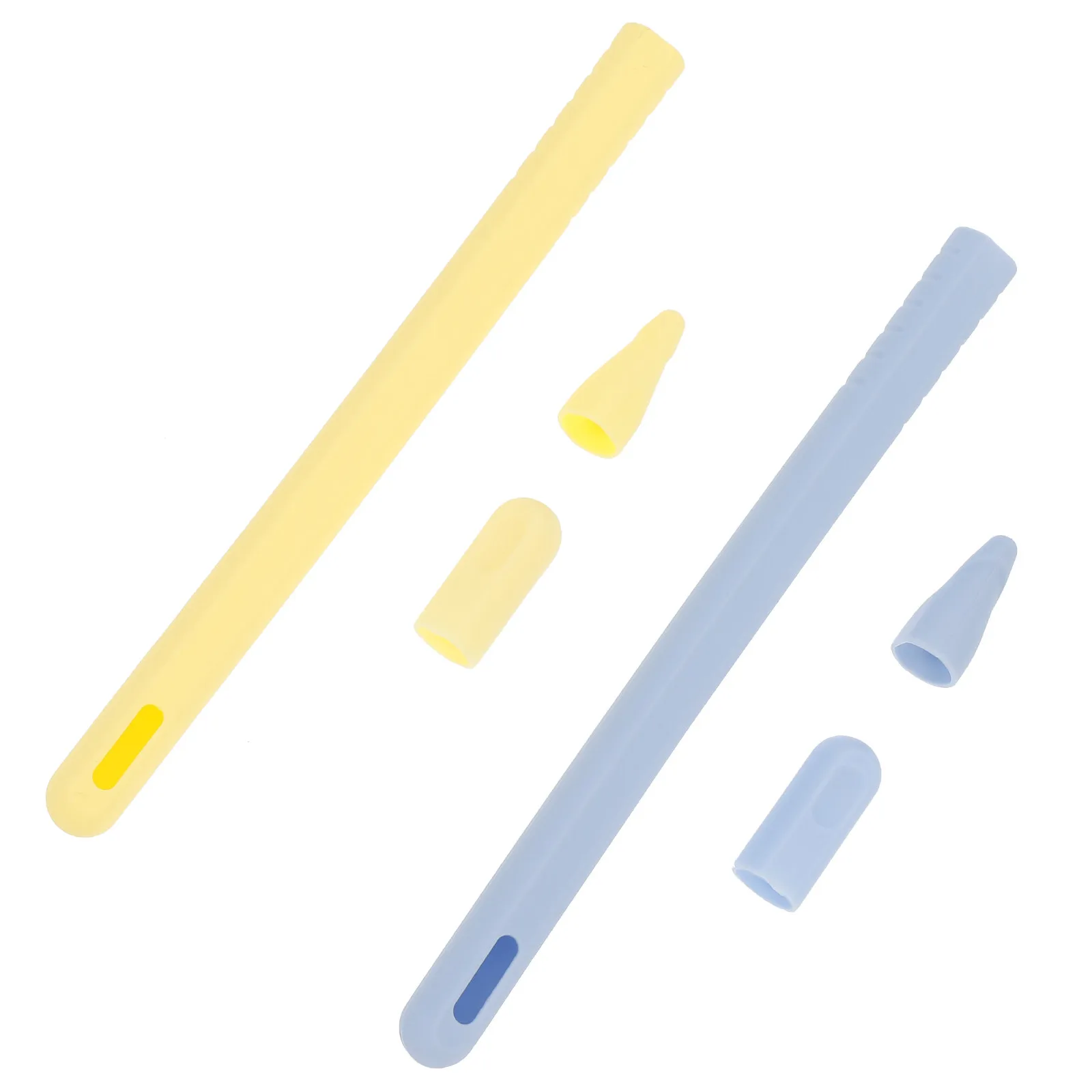 2 комплекта чехлов для стилусов, совместимых с Apple Pencil 2, защитный силиконовый чехол-держатель с карманом и длинной крышкой для наконечника
2 комплекта чехлов для стилусов, совместимых с Apple Pencil 2, защитный силиконовый чехол-держатель с карманом и длинной крышкой для наконечника