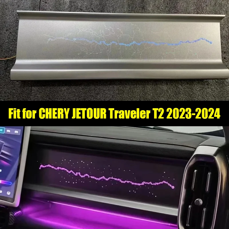 Car Co-pilot Starry Sky Light Panel Ambient Light Fit for CHERY JETOUR Traveler T2 2023 2024 64 Color Starry Skyp Panel
Car Co-pilot Starry Sky Light Panel Ambient Light Fit for CHERY JETOUR Traveler T2 2023 2024 64 Color Starry Skyp Panel