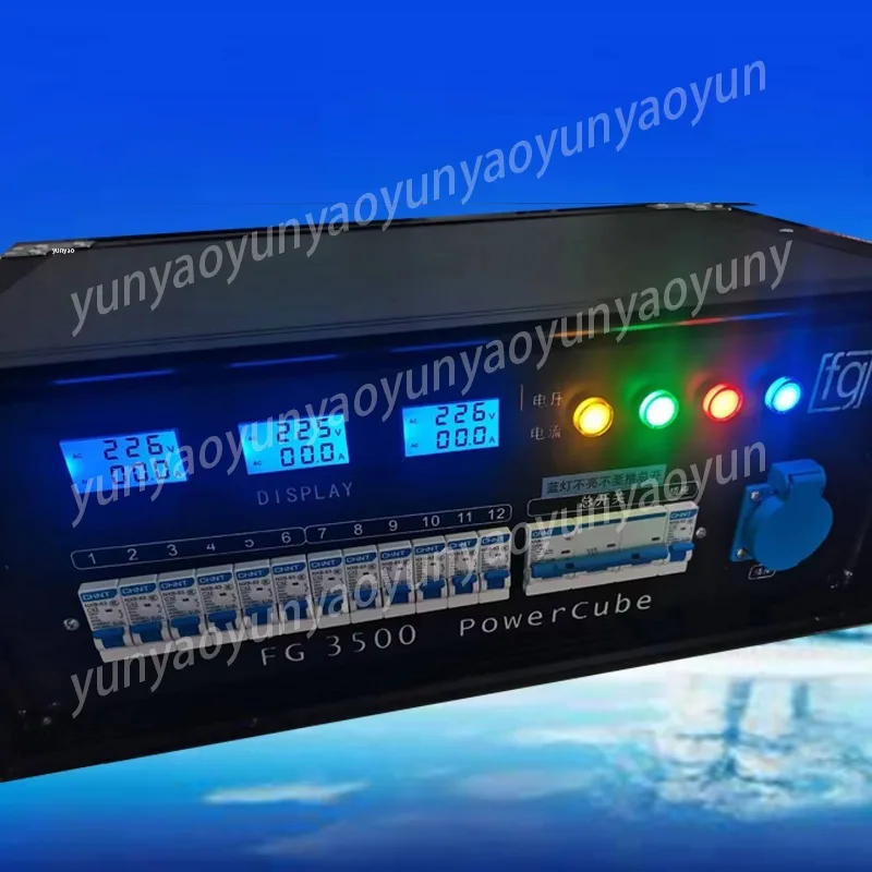 12-Channel Power Box Industrial Socket LED Screen Distributor with Aviation Plugs for Stage Lighting Cabinet Events
12-Channel Power Box Industrial Socket LED Screen Distributor with Aviation Plugs for Stage Lighting Cabinet Events