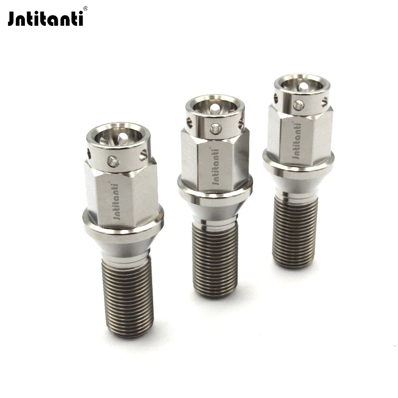Гоночные детали Jntitanti, конусное сиденье Gr.5, титановый болт ступицы, колесный болт M14*1,25*28 мм для гонок BMW MINI Rolls-royces 
Гоночные детали Jntitanti, конусное сиденье Gr.5, титановый болт ступицы, колесный болт M14*1,25*28 мм для гонок BMW MINI Rolls-royces