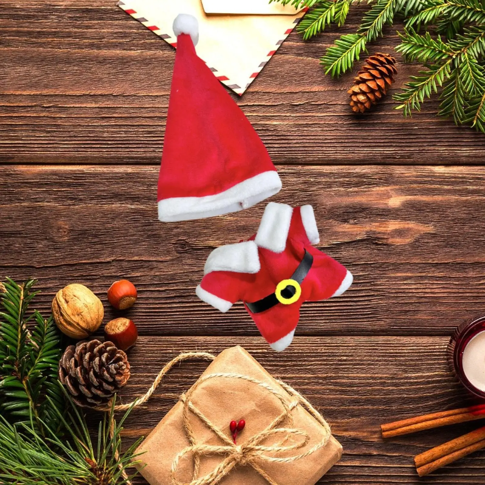 2Pcs Doll Christmas Clothes Doll Clothing Dress Up DIY Red Stuffed Animals Clothes Soft Cartoon Doll Overalls Set
2Pcs Doll Christmas Clothes Doll Clothing Dress Up DIY Red Stuffed Animals Clothes Soft Cartoon Doll Overalls Set