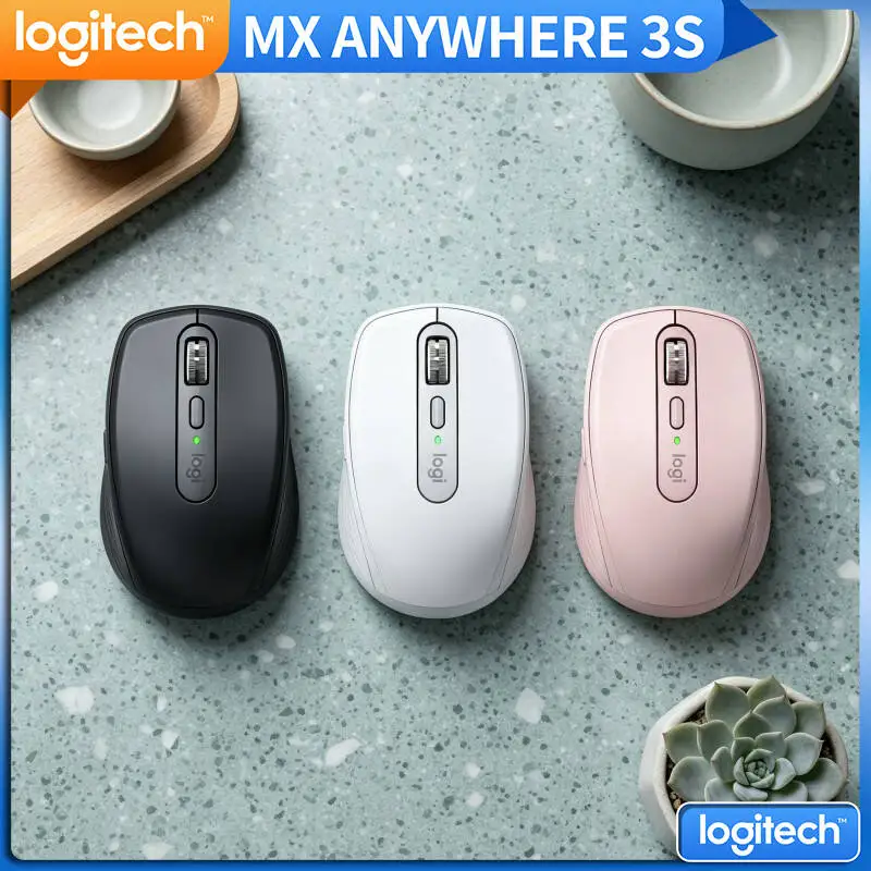 Productivity MX Anywhere 3S - 8000 DPI Tracking, USB-C Fast Charge, Silent Click, Perfect for Classroom & Office Work
Productivity MX Anywhere 3S - 8000 DPI Tracking, USB-C Fast Charge, Silent Click, Perfect for Classroom & Office Work