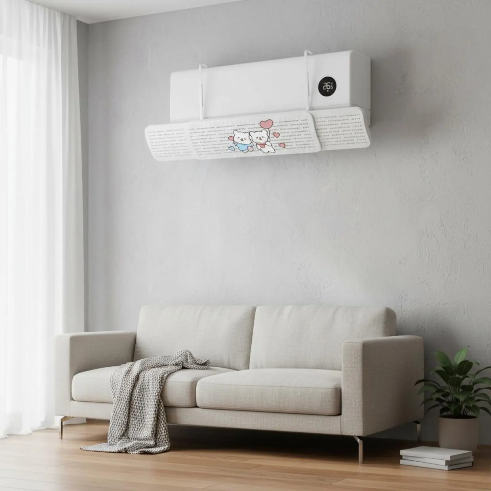 Retractable Cooling Unit Vent Cover Installation-No-Cost Wall Cooling Unit Wind Deflector Adjustable Air Deflector for Office
Retractable Cooling Unit Vent Cover Installation-No-Cost Wall Cooling Unit Wind Deflector Adjustable Air Deflector for Office