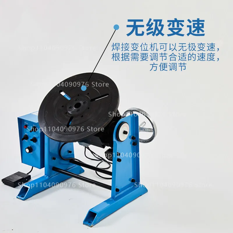 Automatic Welding Positioner 30kg Small Rotary Worktable for Flange Pipe Girth Weld
Automatic Welding Positioner 30kg Small Rotary Worktable for Flange Pipe Girth Weld