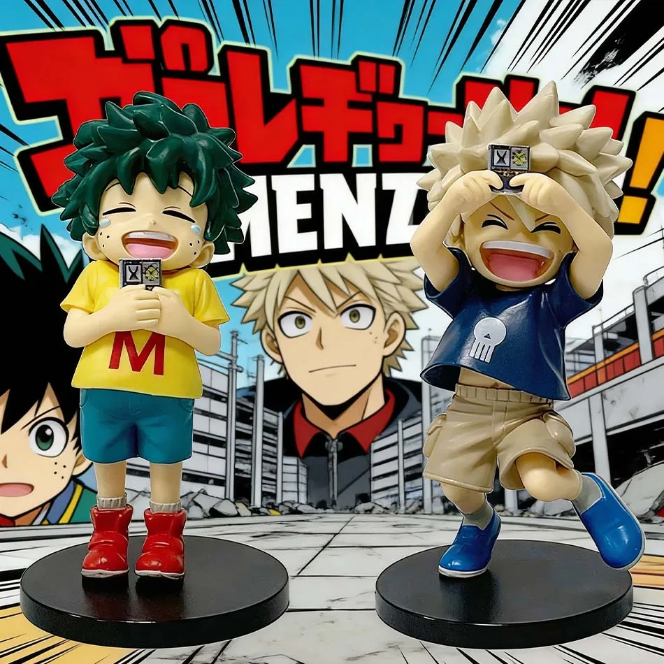 PVC | (MHA): Tomura Shigaraki / Izuku Midoriya / Katsuki Bakugo My Hero Academia Cute Chibi PVC Figurine | Collectible Toy
PVC | (MHA): Tomura Shigaraki / Izuku Midoriya / Katsuki Bakugo My Hero Academia Cute Chibi PVC Figurine | Collectible Toy