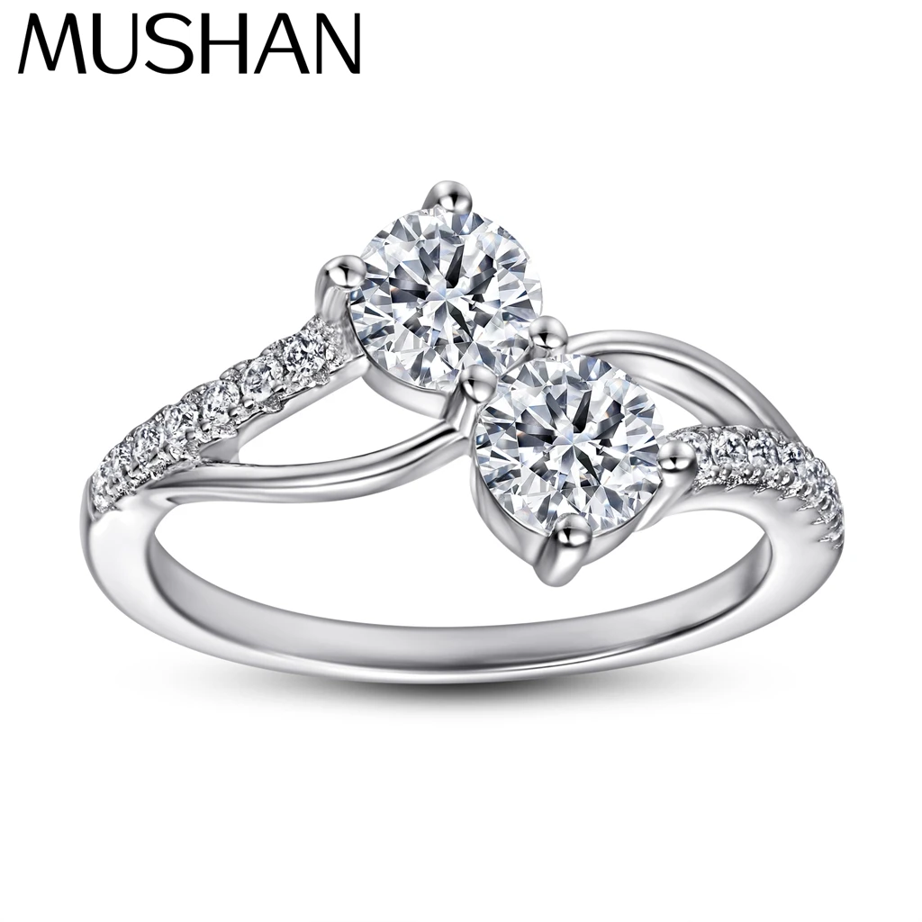 MuShan Jewelry 925 Sterling Silver Rings Bands Engagement Ring 5A Cubic Zirconia Women Premium Anniversary Women Gift
MuShan Jewelry 925 Sterling Silver Rings Bands Engagement Ring 5A Cubic Zirconia Women Premium Anniversary Women Gift