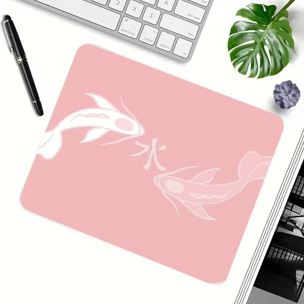 Japanese koi line mouse pad, minimalist water element and Japanese style desk pad, anti-slip computer keyboard pad
Japanese koi line mouse pad, minimalist water element and Japanese style desk pad, anti-slip computer keyboard pad