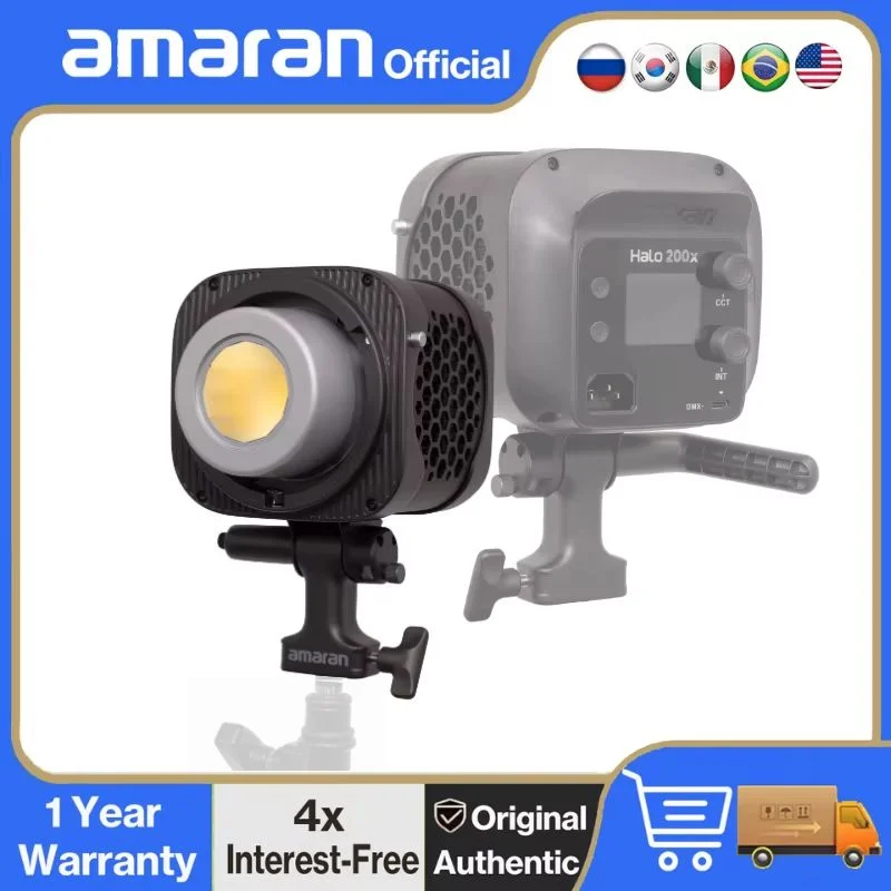 НОВИНКА: Фотографический светильник amaran Halo 200x Bi-color 200W COB с поддержкой бесшумной работы и управлением DMX/NFC от Aputure
НОВИНКА: Фотографический светильник amaran Halo 200x Bi-color 200W COB с поддержкой бесшумной работы и управлением DMX/NFC от Aputure