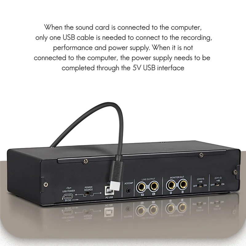 4 Channel Interface Sound Recorder With Recording Sound Card For Recording Of Singing Band Dubbing Live Broadcast Equipment Kit-
4 Channel Interface Sound Recorder With Recording Sound Card For Recording Of Singing Band Dubbing Live Broadcast Equipment Kit-