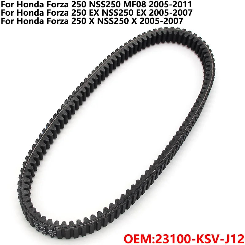 Motorcycle Parts Transmission Drive Belt For Honda Forza 250 NSS250 MF08 NSS 250 EX X OEM:23100-KSV-J12 Drive Belt
Motorcycle Parts Transmission Drive Belt For Honda Forza 250 NSS250 MF08 NSS 250 EX X OEM:23100-KSV-J12 Drive Belt