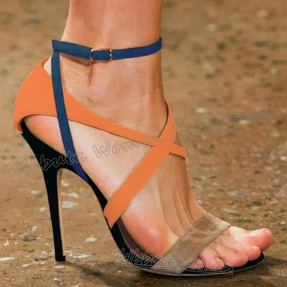 Cross Strap Suede Sandals Fashion Luxury Elegant Concise Sexy Novelty Women Party Shoes New Mixed Color Round Toe Thin High Heel
Cross Strap Suede Sandals Fashion Luxury Elegant Concise Sexy Novelty Women Party Shoes New Mixed Color Round Toe Thin High Heel