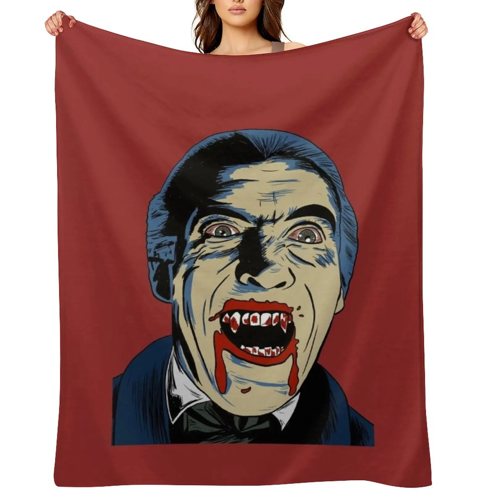Dracula - Christopher Lee Throw Blanket decorative Sofa Furrys Bed linens Blankets
Dracula - Christopher Lee Throw Blanket decorative Sofa Furrys Bed linens Blankets