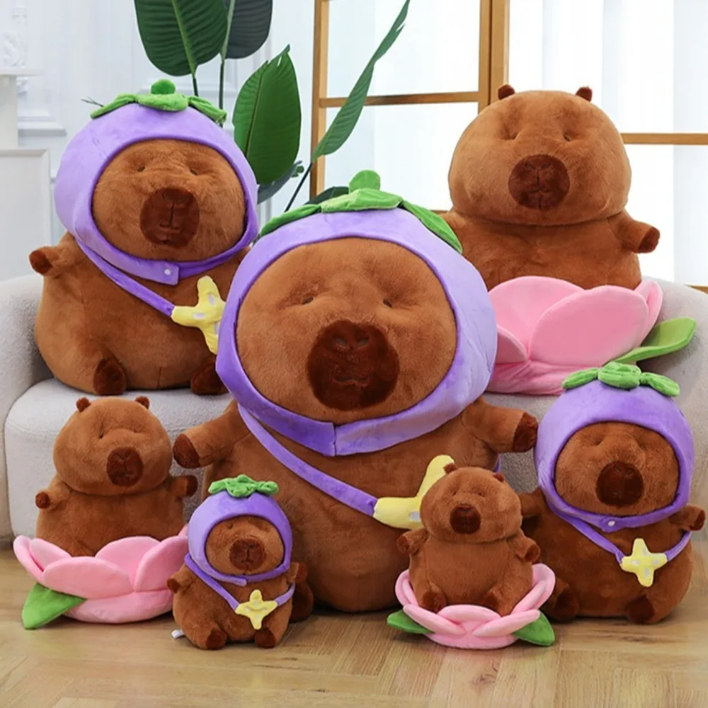 Creative Dress Up Capybara Plush Simulation Cartoon Capybara Plush Toy Soft Fluffy Capibara Fluffty Doll Christmas Toy
Creative Dress Up Capybara Plush Simulation Cartoon Capybara Plush Toy Soft Fluffy Capibara Fluffty Doll Christmas Toy