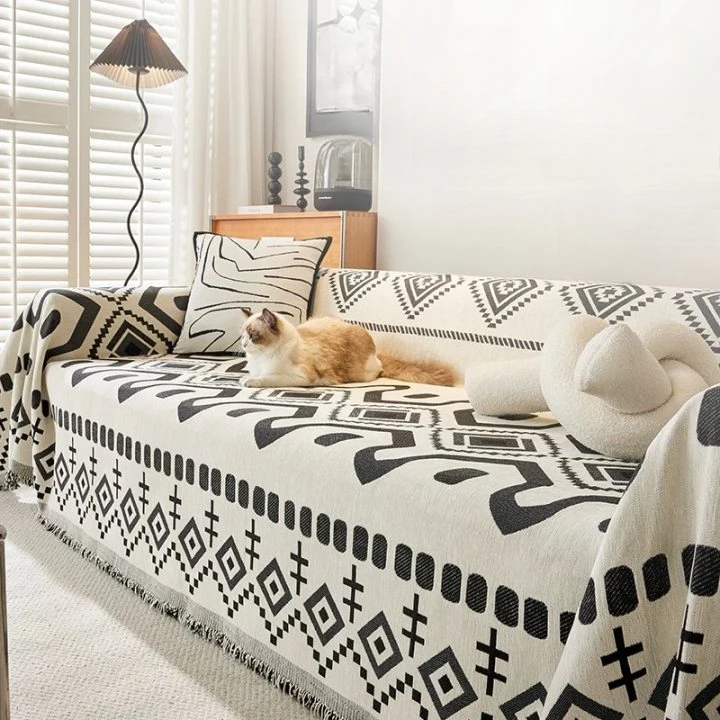 Chenille Living Room Decorative Sofa Towel Home Dust Sofa Protector Bohemian Breathable Dust Blanket Cat Scratch Prevention
Chenille Living Room Decorative Sofa Towel Home Dust Sofa Protector Bohemian Breathable Dust Blanket Cat Scratch Prevention