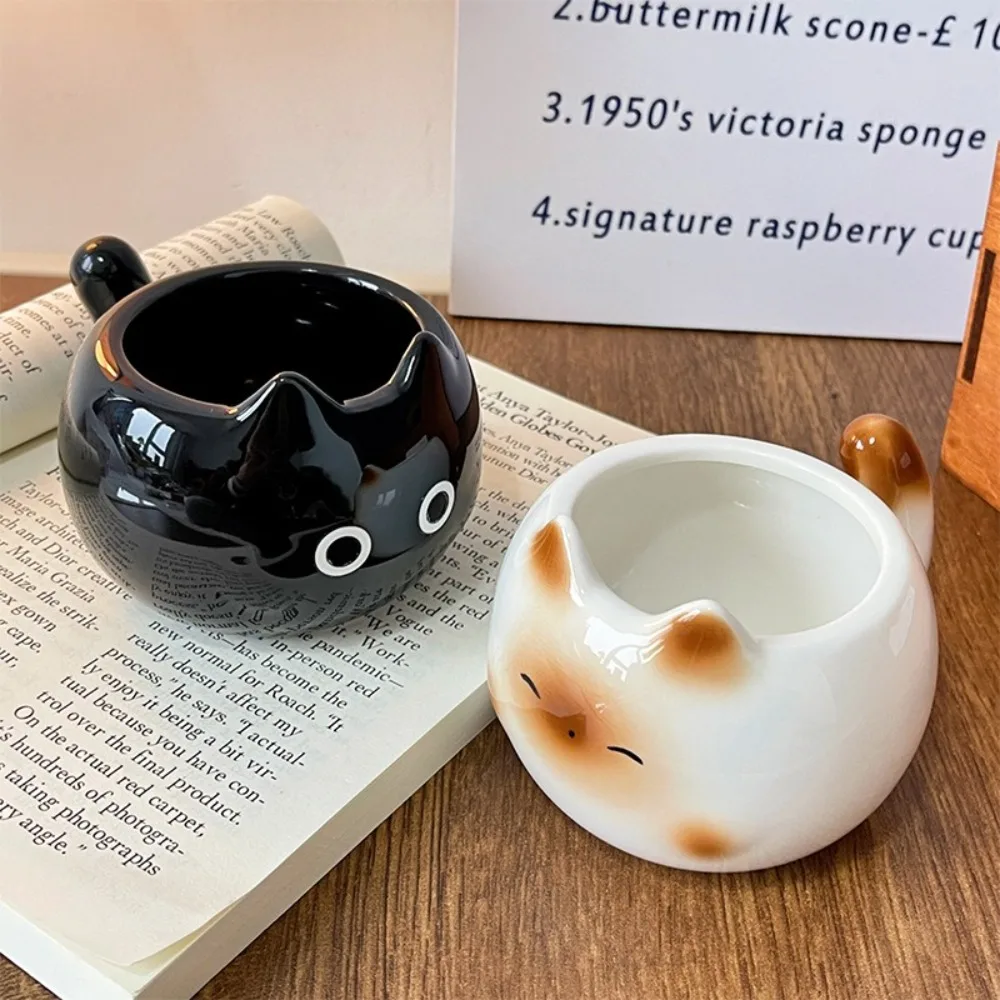 Drinking Utensil Funny Cat Ceramic Cup Exquisite Elegant Coffee Cups Cartoon Milk Mug Breakfast
Drinking Utensil Funny Cat Ceramic Cup Exquisite Elegant Coffee Cups Cartoon Milk Mug Breakfast