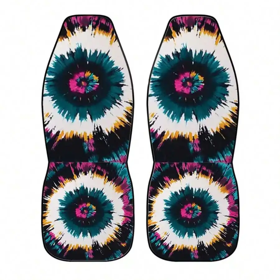 Tie-Dye Spiral Pattern Car Front Seat Cover Universal For Cars SUVs Trucks
Tie-Dye Spiral Pattern Car Front Seat Cover Universal For Cars SUVs Trucks
