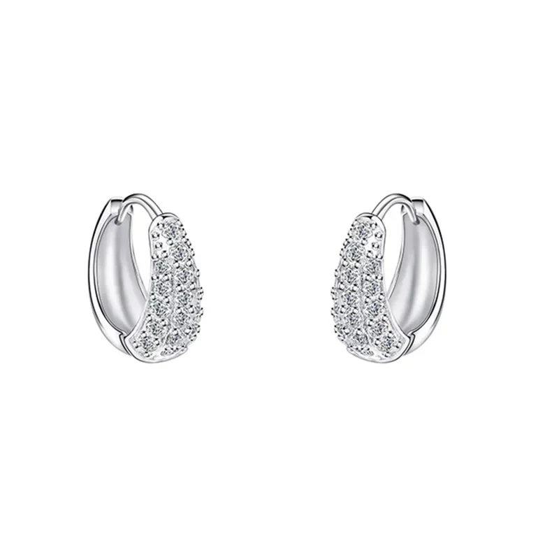 Real 925 Sterling Silver Mini Zircon Water Drop Hoop Earrings for Women Minimalist Classic Fine Jewelry Accessories
Real 925 Sterling Silver Mini Zircon Water Drop Hoop Earrings for Women Minimalist Classic Fine Jewelry Accessories