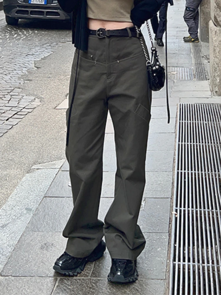 Grey Streetwear Fashion Cargo Pants Women Y2k Korean Style Wide Leg Pants Female Pockets Designer Casual Pants 2023 New Summer
Grey Streetwear Fashion Cargo Pants Women Y2k Korean Style Wide Leg Pants Female Pockets Designer Casual Pants 2023 New Summer