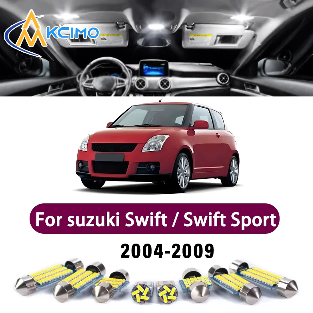 KCIMO LED For suzuki Swift / Swift Sport 2004-2009 Premium Bright LED Interior Dome Map Trunk Light Kit Car Led Lamps Canbus
KCIMO LED For suzuki Swift / Swift Sport 2004-2009 Premium Bright LED Interior Dome Map Trunk Light Kit Car Led Lamps Canbus
