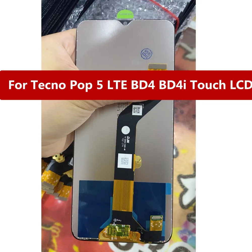 For Tecno POP 5 LTE BD4 Display Touch Screen Assembly Glass Panel Digitizer Replacement
For Tecno POP 5 LTE BD4 Display Touch Screen Assembly Glass Panel Digitizer Replacement