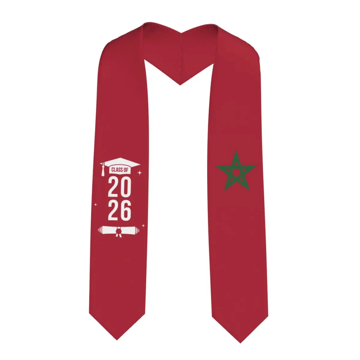 Class Of 2026 Morocco Flag Graduation Stole Sash Scarf For International Students Proud 183CM Long
Class Of 2026 Morocco Flag Graduation Stole Sash Scarf For International Students Proud 183CM Long