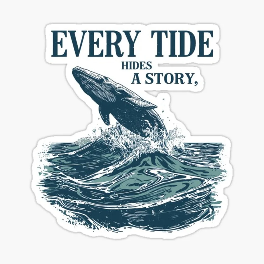 Widows Bay Every Tide Hides A Story | Vintage Whale Ocean T-Shirt Sticker for Laptop Decor Bedroom Car Cute Cartoon Art Fashiona
Widows Bay Every Tide Hides A Story | Vintage Whale Ocean T-Shirt Sticker for Laptop Decor Bedroom Car Cute Cartoon Art Fashiona