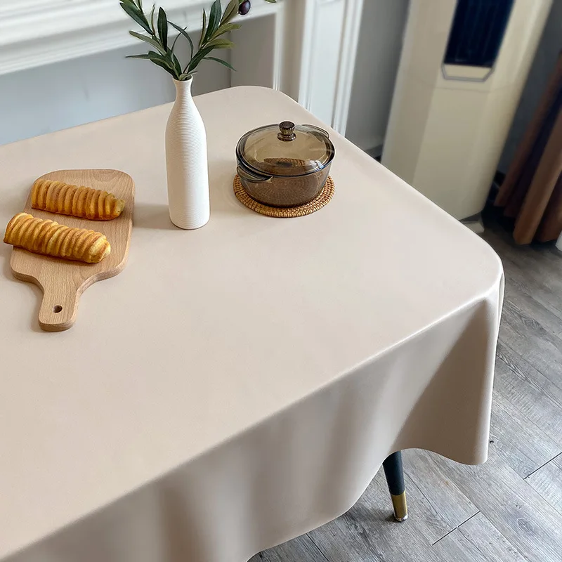 New Ins Style Pure Color Leather Tablecloth Waterproof Oil-resistant No-wash Dining Tablecloth Book Desk Square round Table
New Ins Style Pure Color Leather Tablecloth Waterproof Oil-resistant No-wash Dining Tablecloth Book Desk Square round Table