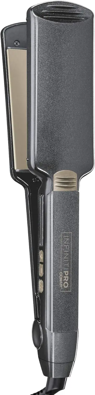 2-Inch Tourmaline Ceramic Flat Iron, 5 Heat Settings, for Straightening & Curling, All Hair Types
2-Inch Tourmaline Ceramic Flat Iron, 5 Heat Settings, for Straightening & Curling, All Hair Types
