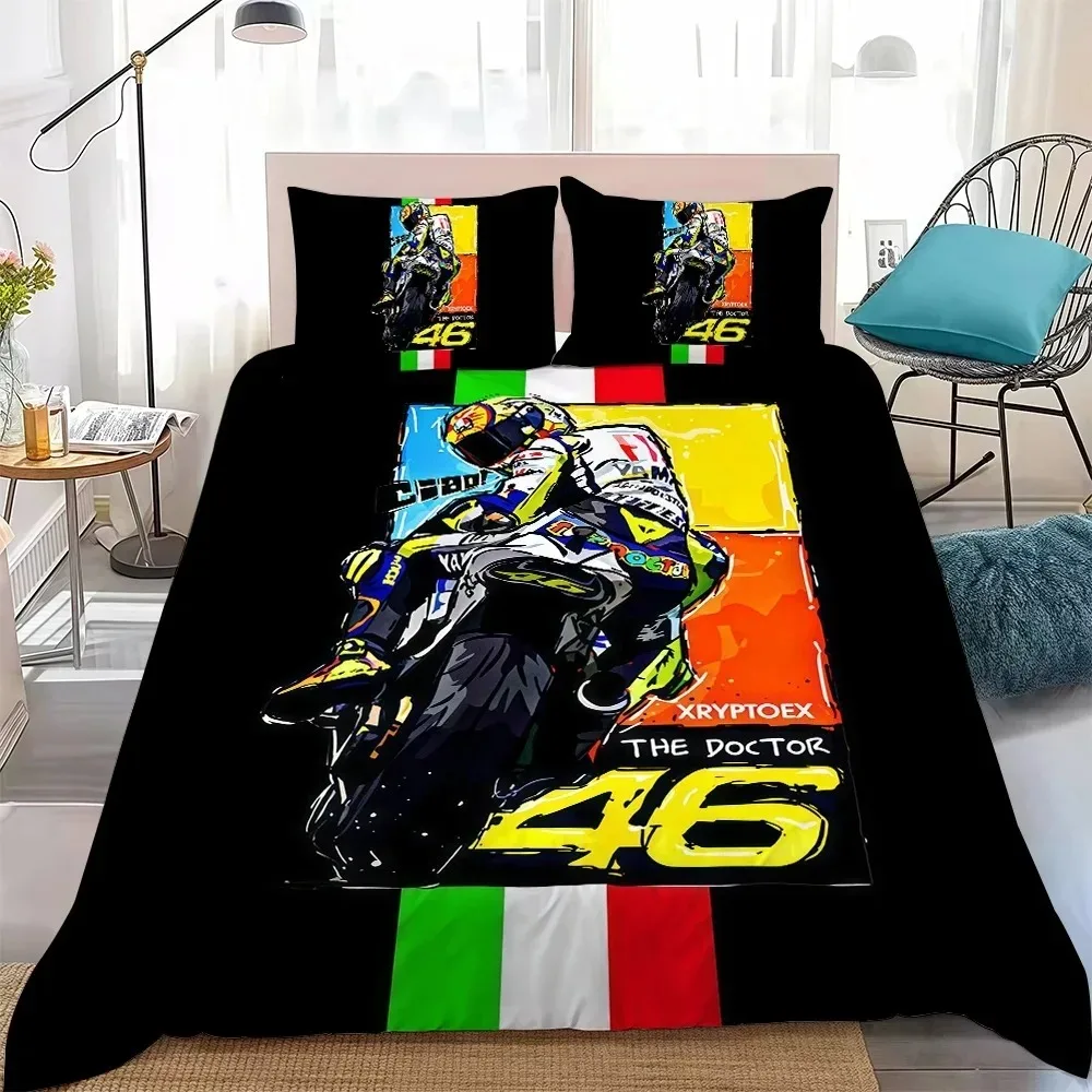 Moto R-Rossi 46 Duvet Cover Set Soft Wash Cotton Bed 3 Piece Summer Comfortable Student Dormitory Home Bedding
Moto R-Rossi 46 Duvet Cover Set Soft Wash Cotton Bed 3 Piece Summer Comfortable Student Dormitory Home Bedding
