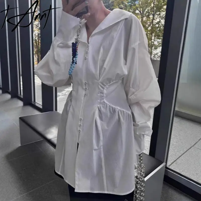 Tannt Women Shirt Blouse Asymmetry Long Sleeves Fashion Long Blouse Tops Irregular Vintage Summer Casual White Shirt Tops 2025
Tannt Women Shirt Blouse Asymmetry Long Sleeves Fashion Long Blouse Tops Irregular Vintage Summer Casual White Shirt Tops 2025