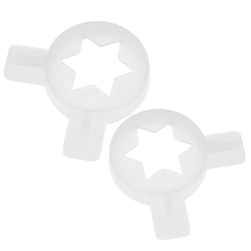 2pcs IceCream Machine Nozzles Flower Mouths Plastic Stainless Steel Easy Clean Accessories Kitchen Appliances
2pcs IceCream Machine Nozzles Flower Mouths Plastic Stainless Steel Easy Clean Accessories Kitchen Appliances