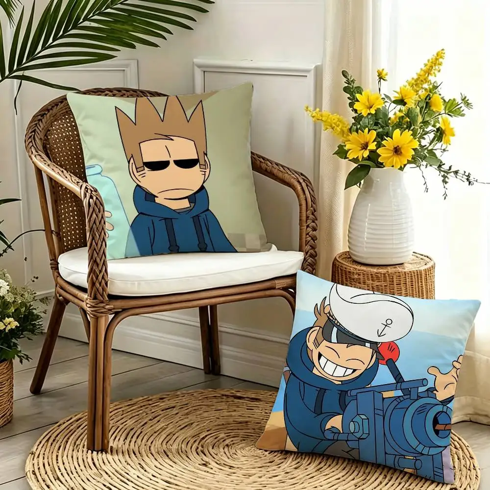 Anime Eddsworld Tom Double-sided print Pillow Case Pattern Printed Pillowcase For Living Room Sofa Cushion Cover
Anime Eddsworld Tom Double-sided print Pillow Case Pattern Printed Pillowcase For Living Room Sofa Cushion Cover