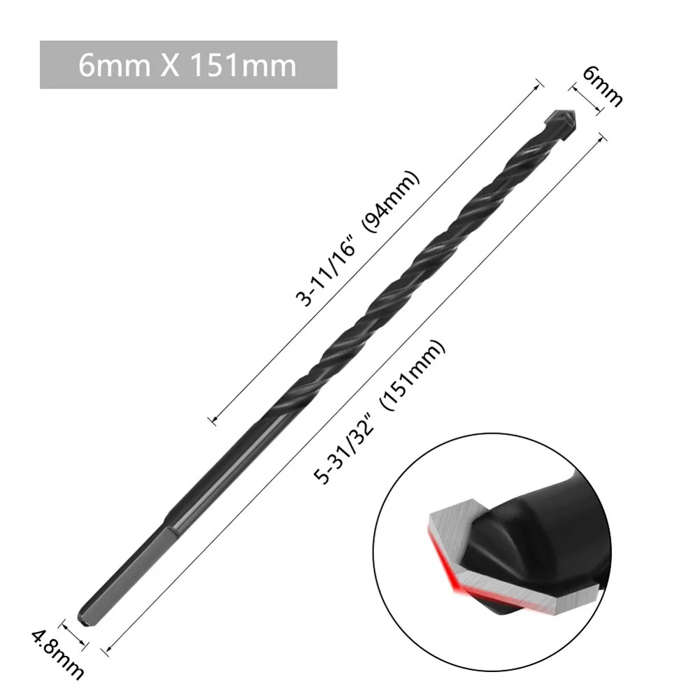 Power Tool Drill Bits Parts Drill Bit Triangle Shank Bit 10x204mm 12x204mm 8x182mm Alloy Drilled Lightweight Concrete 
Power Tool Drill Bits Parts Drill Bit Triangle Shank Bit 10x204mm 12x204mm 8x182mm Alloy Drilled Lightweight Concrete