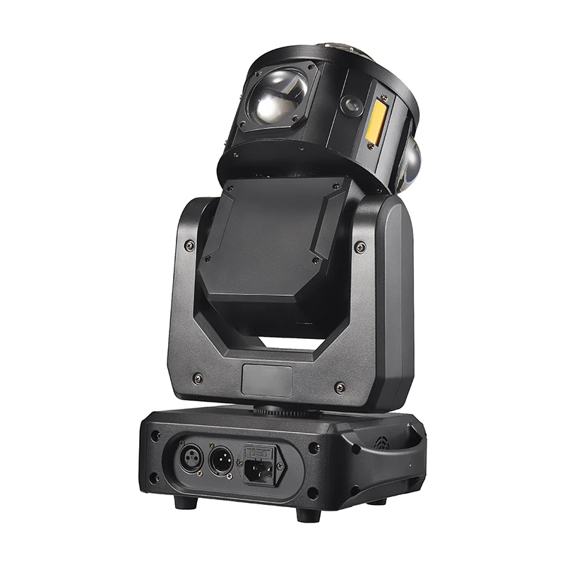 100W LED Moving Head Stage Light with Combination Rainbow Effect DMX512 Compatible for Disco Bars DJ and Wedding Venues
100W LED Moving Head Stage Light with Combination Rainbow Effect DMX512 Compatible for Disco Bars DJ and Wedding Venues