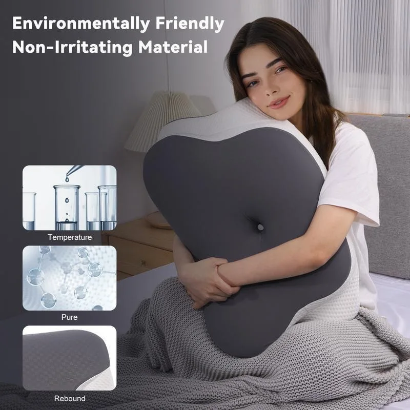 Memory Foam Cervical Pillow for Neck Pain Relief Ergonomic Orthopedic Neck Support Side Cold Pillow for Sleep Ideal Gift
Memory Foam Cervical Pillow for Neck Pain Relief Ergonomic Orthopedic Neck Support Side Cold Pillow for Sleep Ideal Gift
