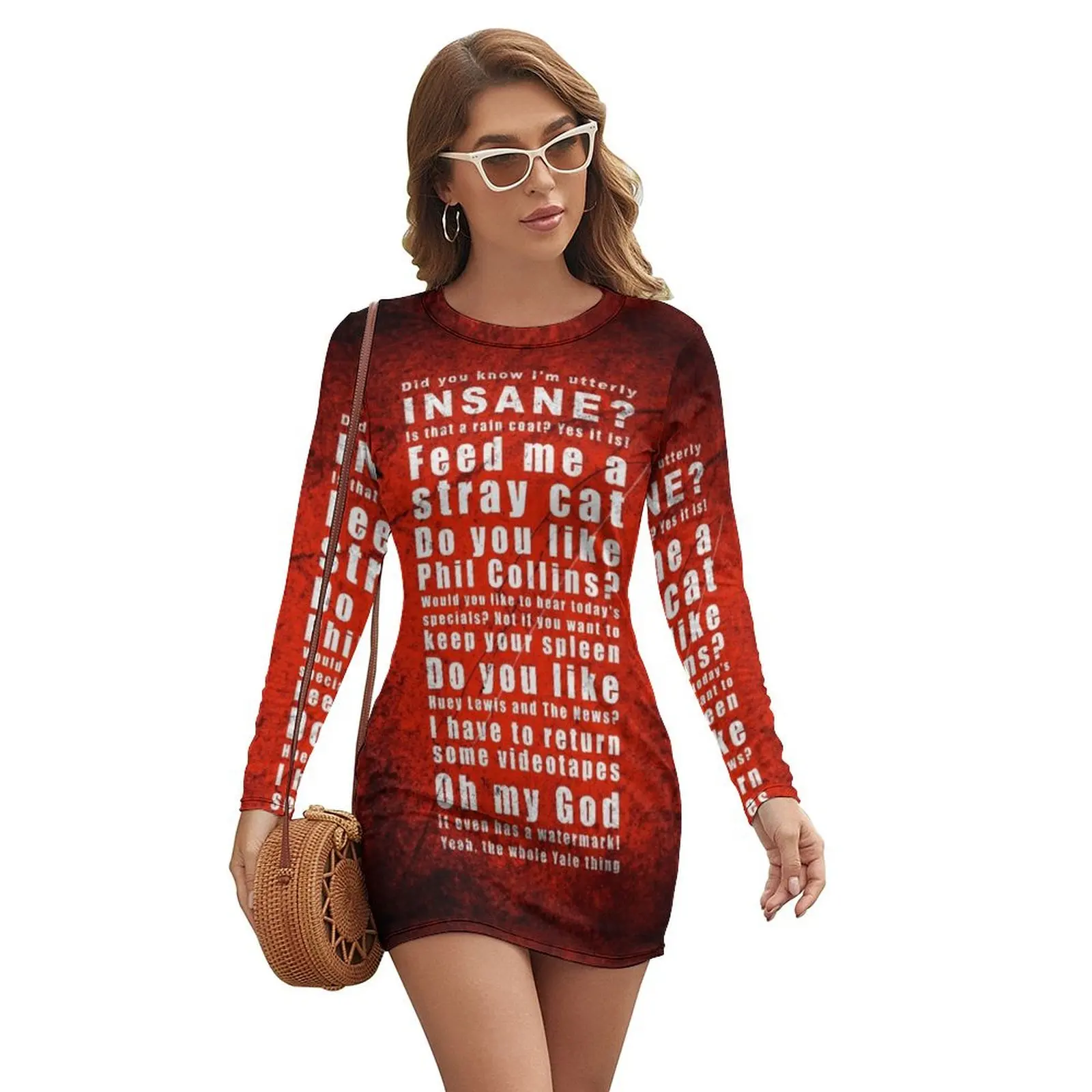 Psychosius Long-sleeved Dress summer dresses elegant women's dresses sale Womens dresses
Psychosius Long-sleeved Dress summer dresses elegant women's dresses sale Womens dresses