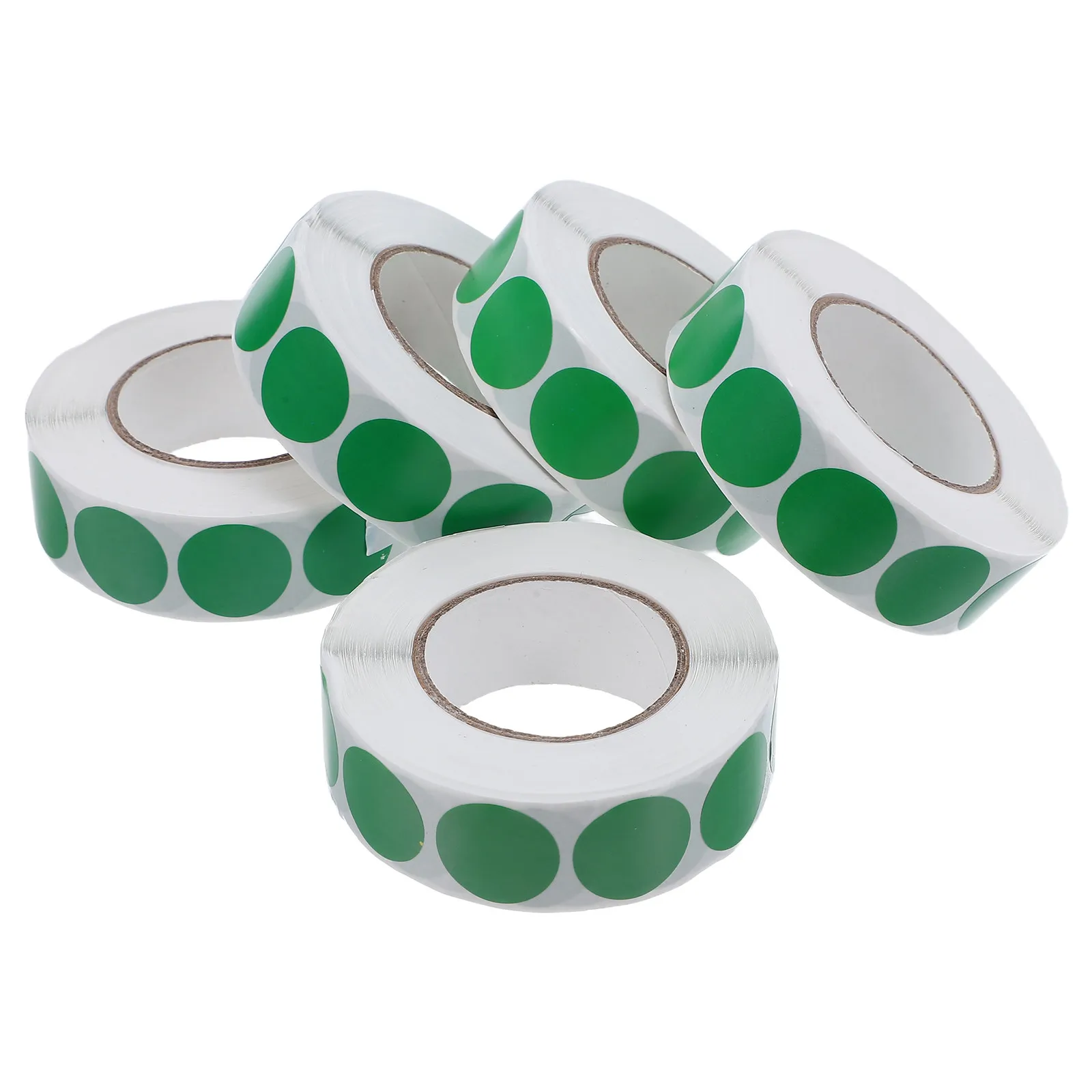 5 Rolls Round Self Adhesive Circle Labels Green Blank Writable Seal Stickers for Envelopes Boxes Packaging Office Supplies
5 Rolls Round Self Adhesive Circle Labels Green Blank Writable Seal Stickers for Envelopes Boxes Packaging Office Supplies